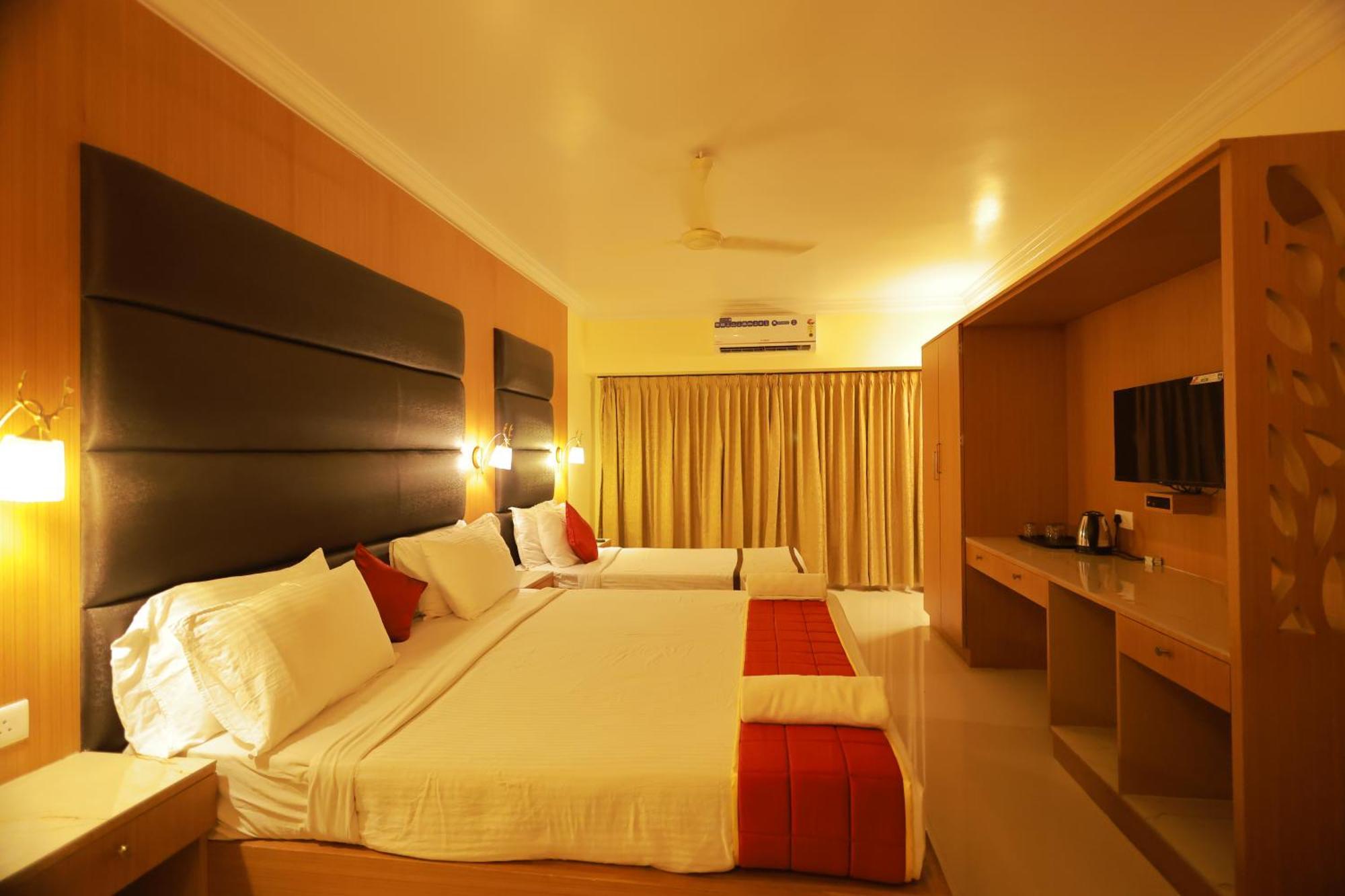 Hotel Sangam Канниякумари Номер фото
