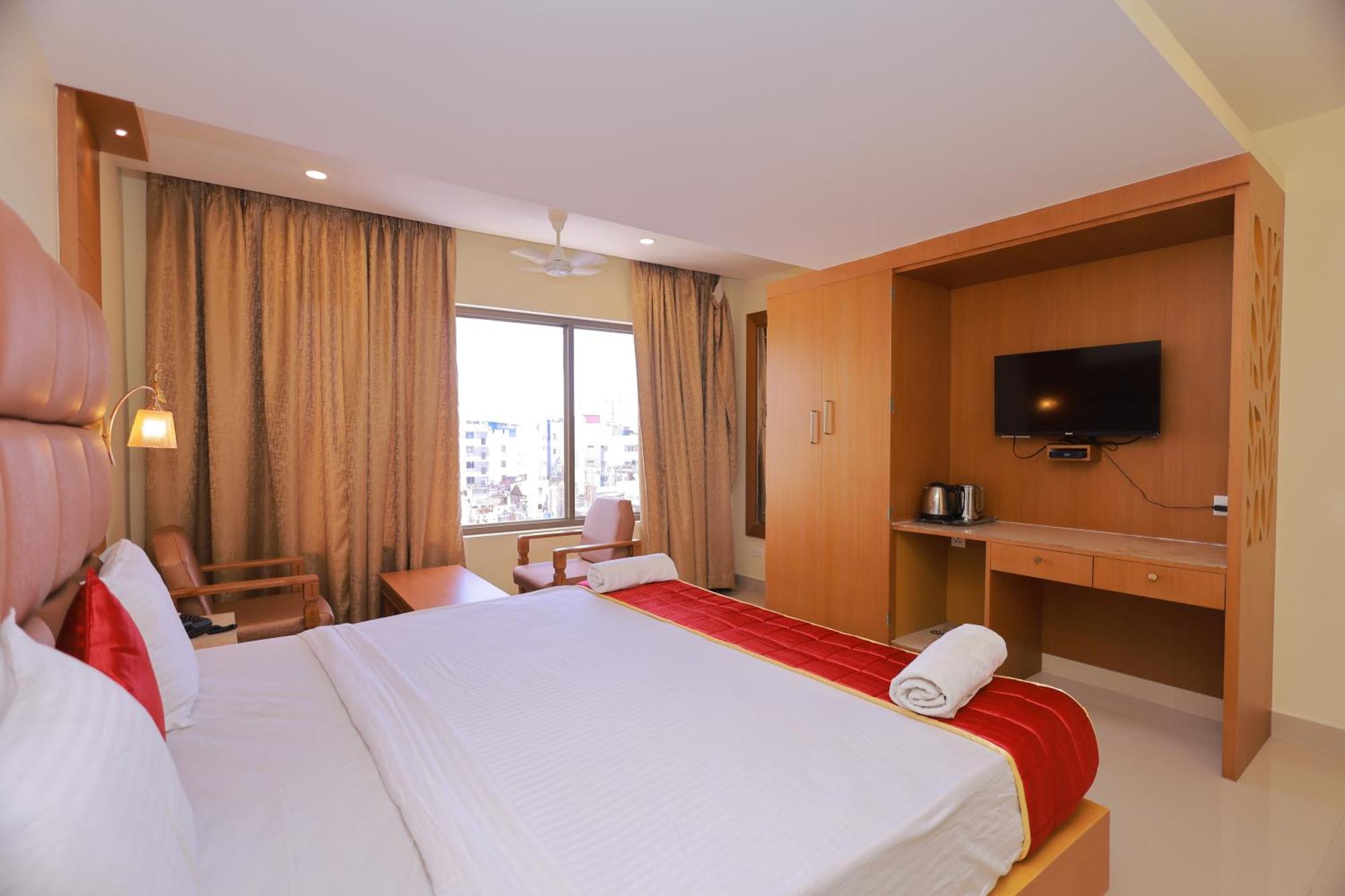 Hotel Sangam Канниякумари Номер фото